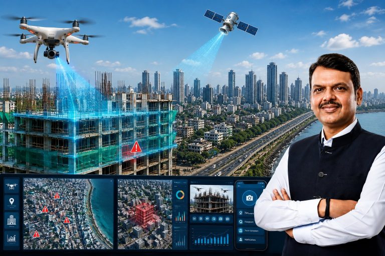मुंबईत अवैध बांधकामांविरोधात AI ची एंट्री ! Drone, GIS आणि Satellite च्या मदतीने होणार Real-time Monitoring
